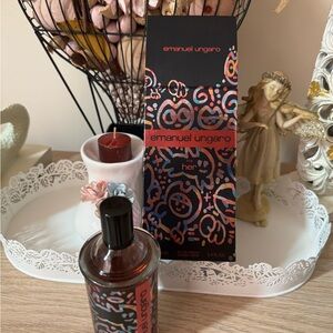 Emanuel Ungaro Her Perfume with Black and Red Design